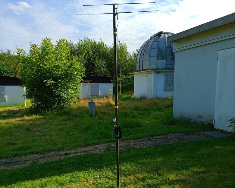 Kleine Radioantenne für den 143.05 MHz Bereich