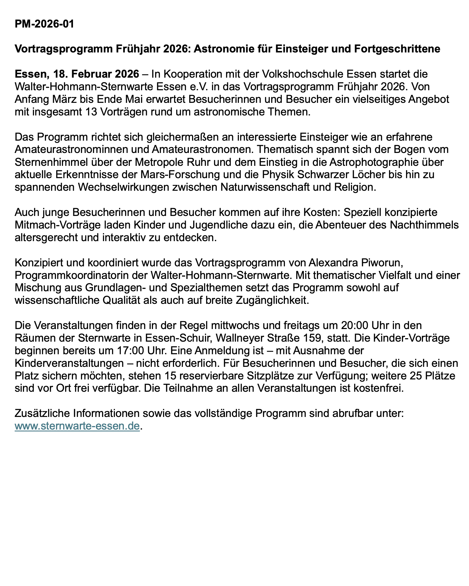 Pressemitteilung 2026-01